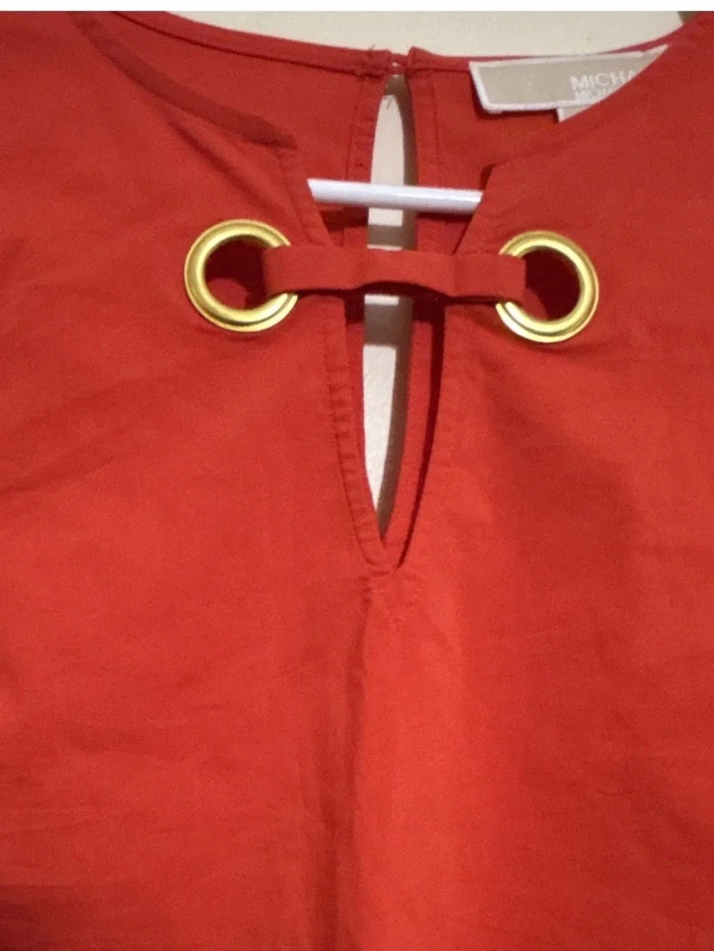 Michael Kors Orange-Red Top
